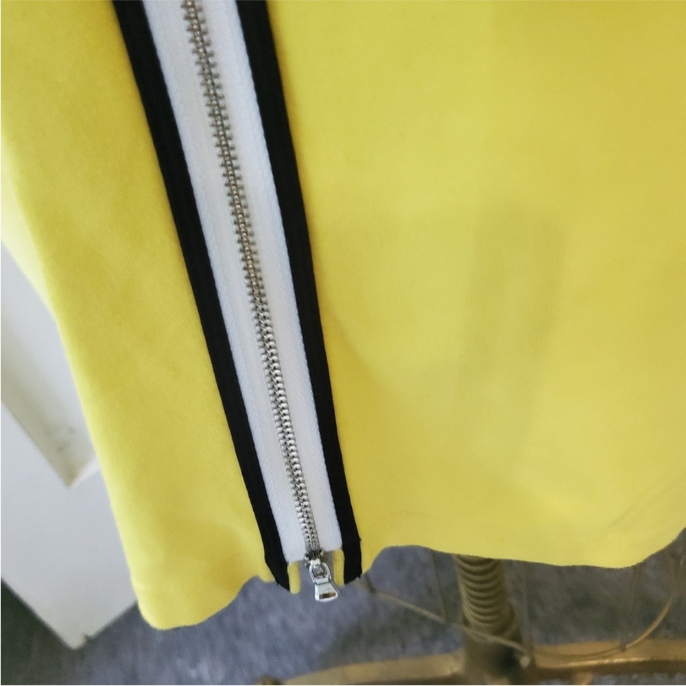 Kenneth Cole Vibrant Yellow Midi Dress - Picture 5 of 7